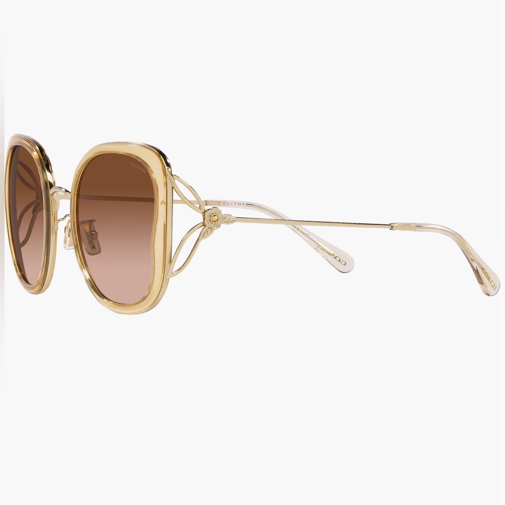 COACH 55mm Gradient Butterfly Sunglasses - Picture 2 of 8